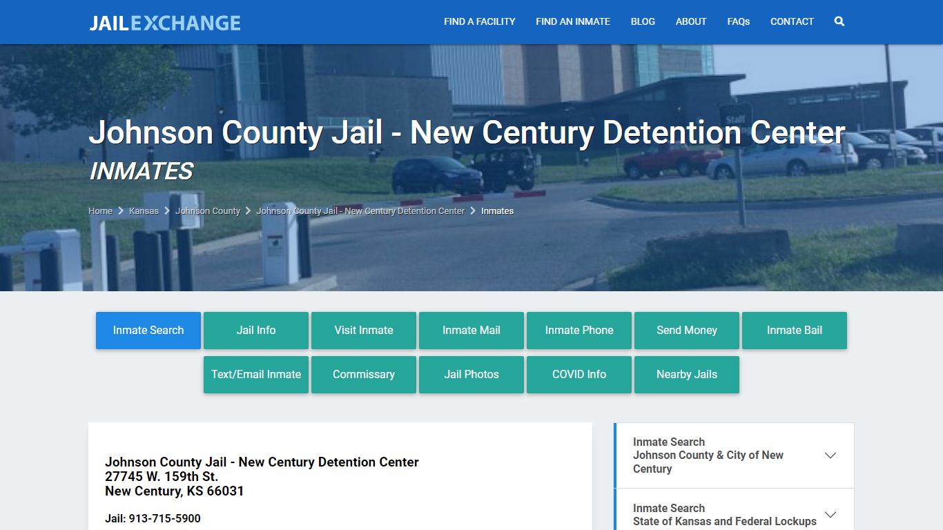 Johnson County Jail Inmates | Arrests | Mugshots | KS